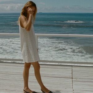 NWT Doen Carina dress in Salt